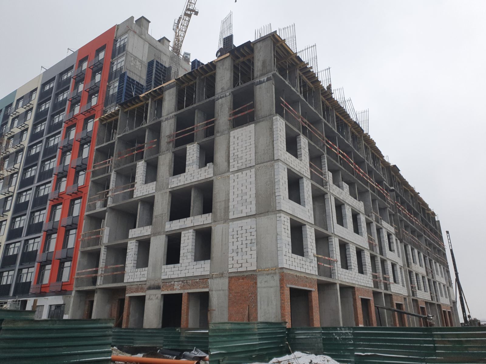 Хід будівництва ЖК Оптимісто, 15.12.2020 - фото звіт