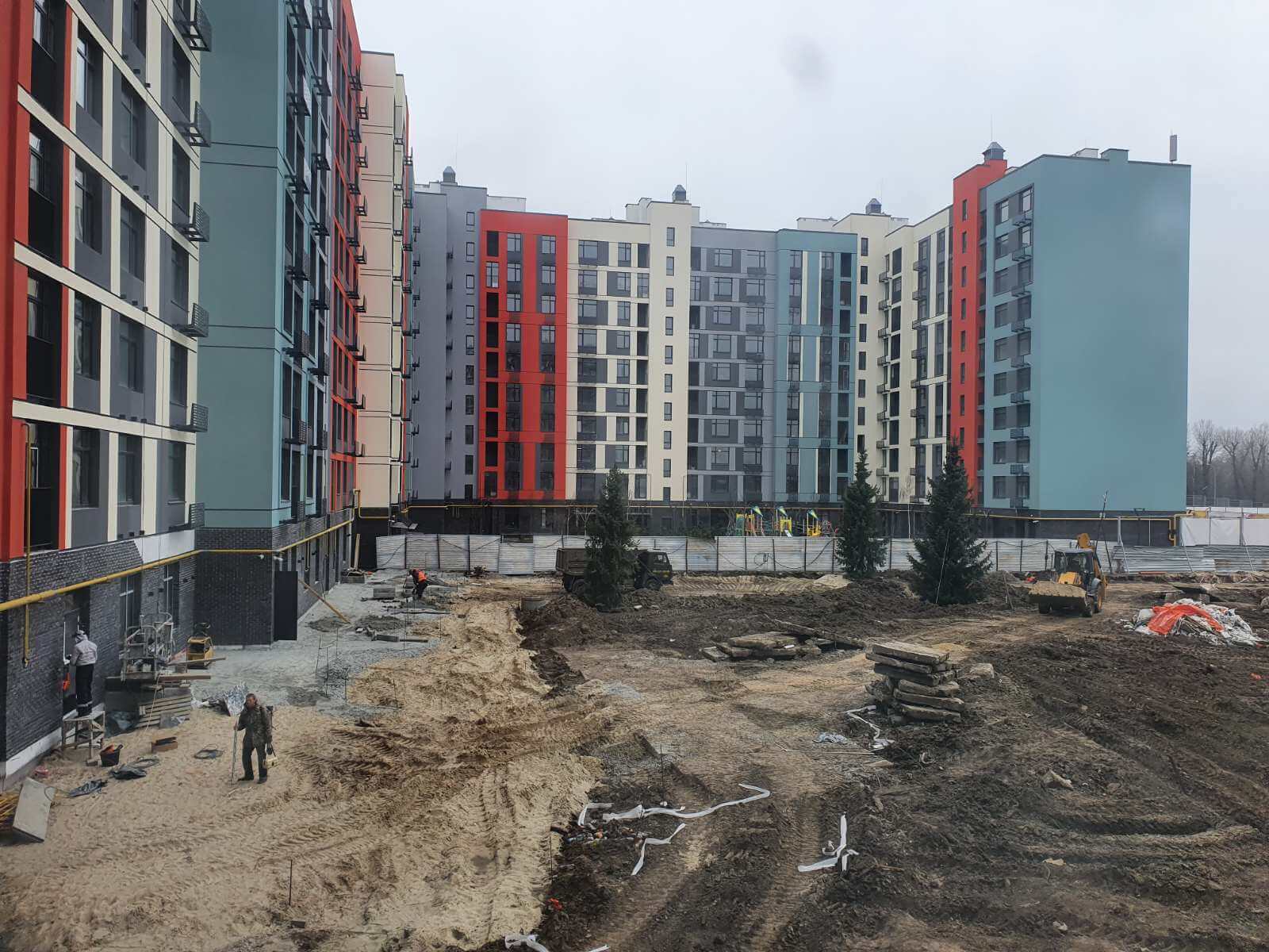 Хід будівництва ЖК Оптимісто, 30.03.2021 - фото звіт