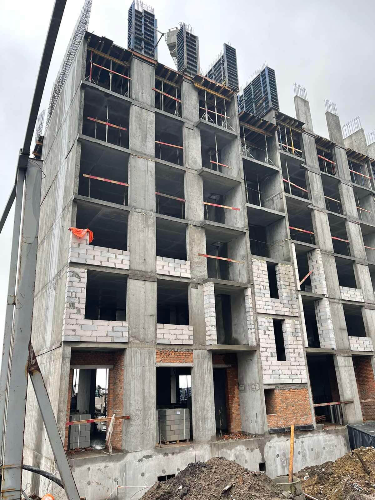 Хід будівництва ЖК Оптимісто, 16.12.2021 - фото звіт